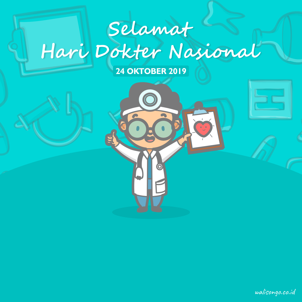  Desain  Poster  Hari Dokter Nasional 2021 Keren  