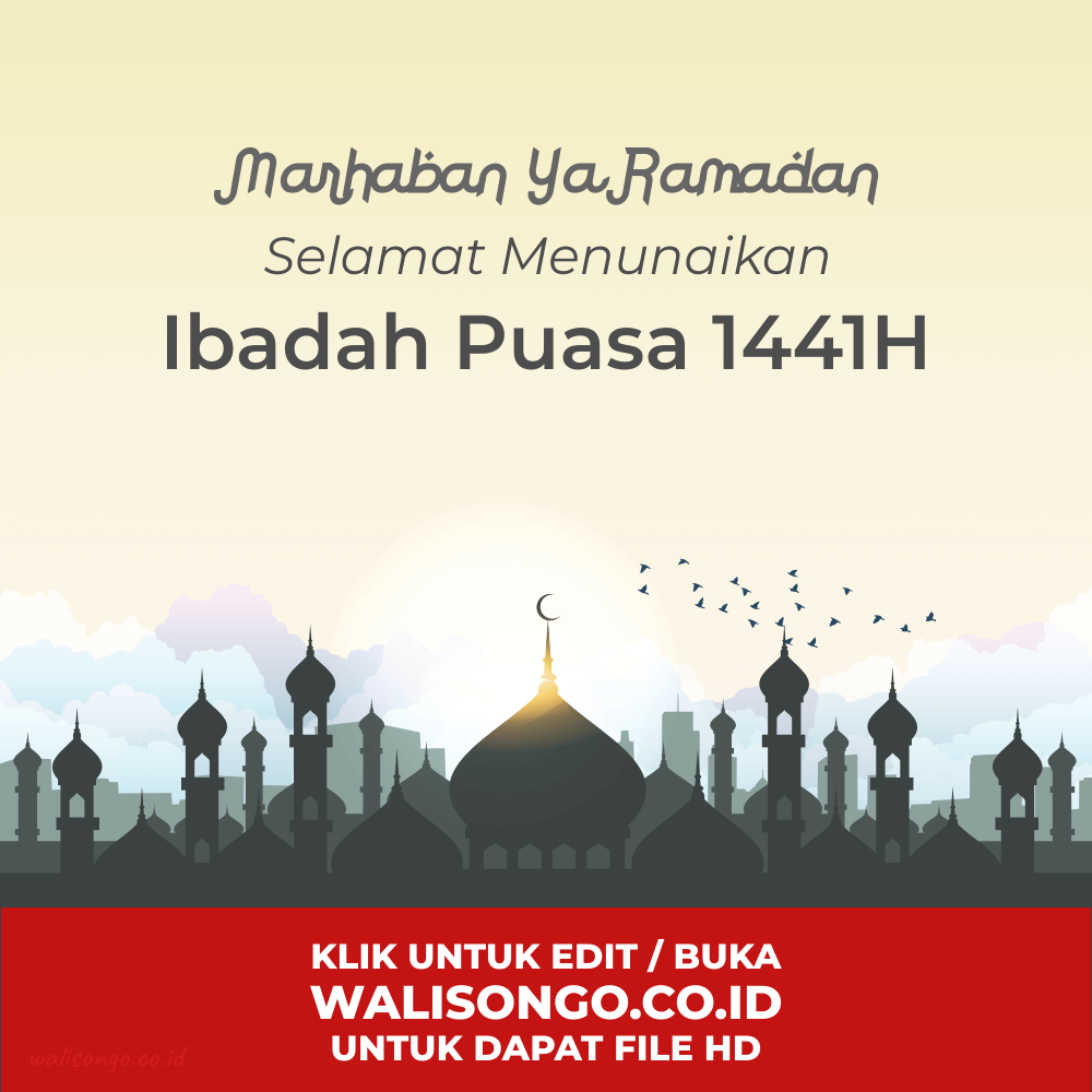  Desain Poster Ucapan Ramadhan  Background Selamat Puasa 