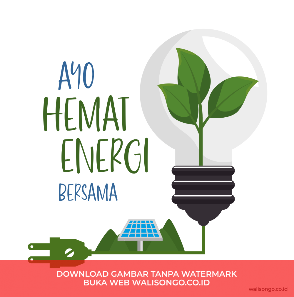 Contoh Gambar Poster Hemat Energi